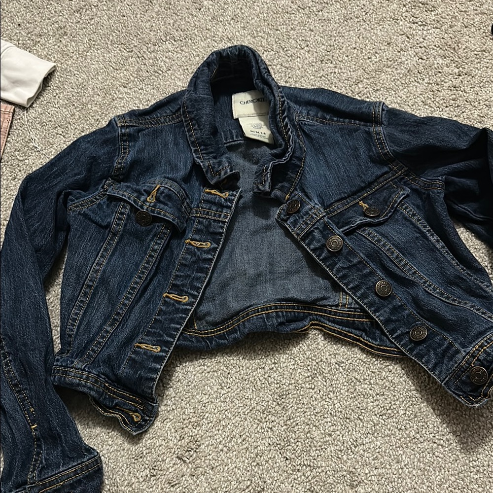 Cherokee Dark Blue Kids Denim Jacket